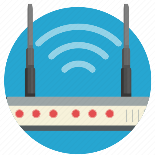 Communication, internet, modem, router, transmit, wi-fi, wifi icon - Download on Iconfinder