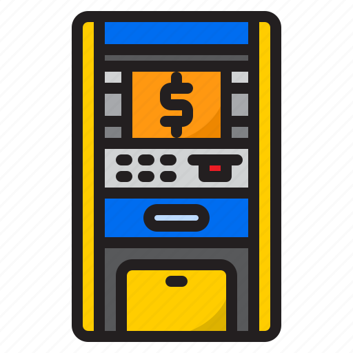 Atm, card, credit, machine, robot icon - Download on Iconfinder