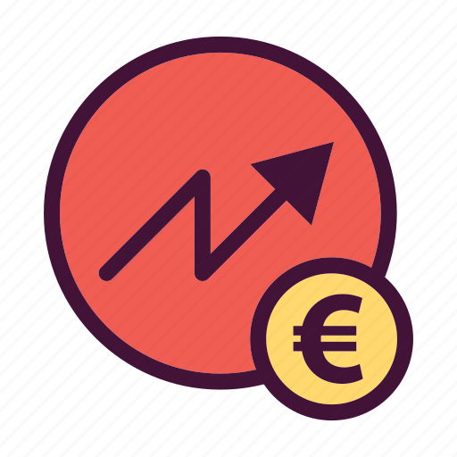 Bank, dollar, euro, finance, increase, money, saving icon - Download on Iconfinder