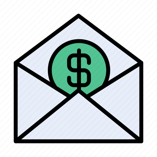 Currency, banking, envelope, dollar, money icon - Download on Iconfinder