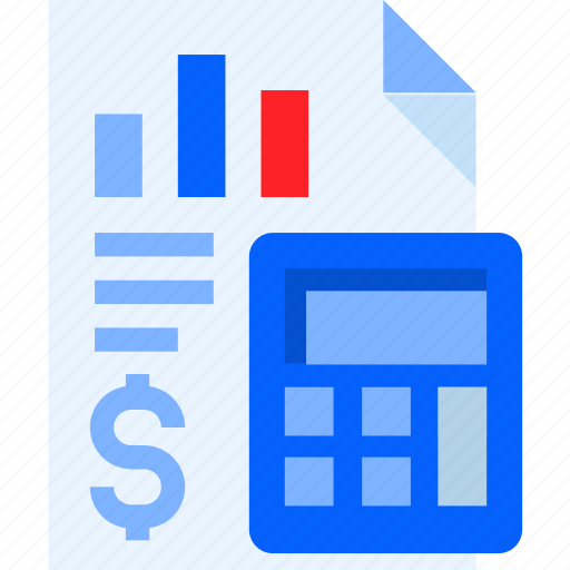 Accounting, calculation, calculator, banking, money, badget, loan icon - Download on Iconfinder