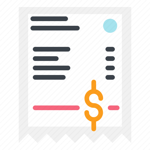 Bill, interface, invoice, receipt icon - Download on Iconfinder