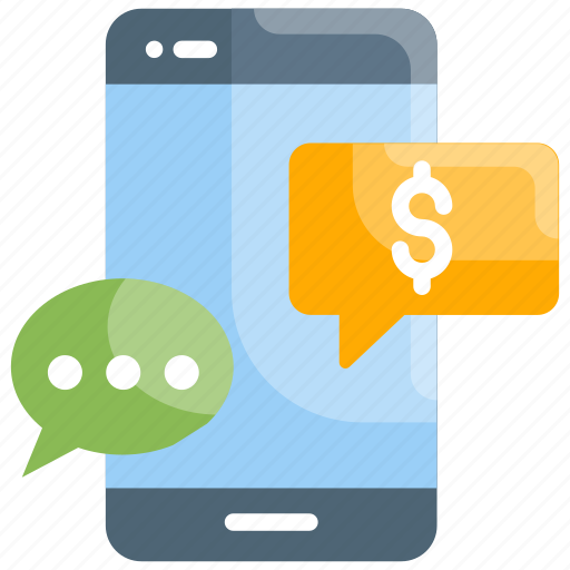 Business, message, money, sms transaction, technology icon - Download on Iconfinder