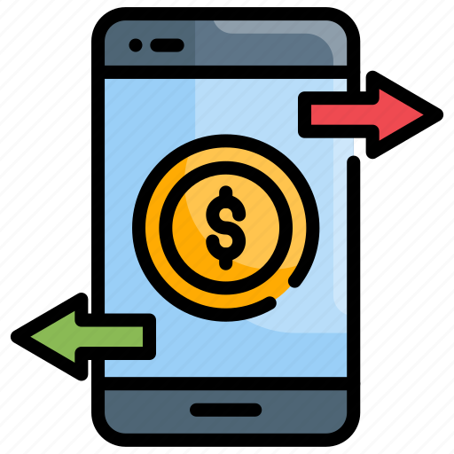 Banking, finance, mobile transaction, payment, transaction icon - Download on Iconfinder