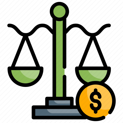 Balance, economy, equality, finance scale, investment icon - Download on Iconfinder