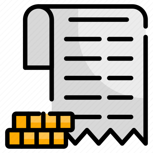 Accounting, banking, economic, invoice, receipt icon - Download on Iconfinder