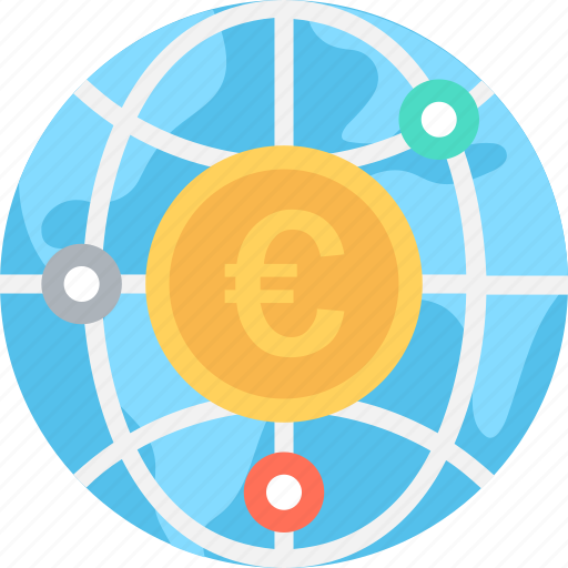 Business, euro, globe, international, multinational icon - Download on Iconfinder