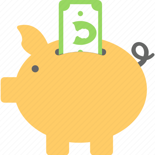 Banknote, cash, money, piggy bank, savings icon - Download on Iconfinder