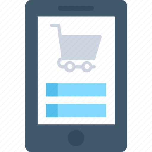 Eshop, m commerce, mobile, online store, shopping app icon - Download on Iconfinder