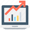 analytics, bar graph, growth, infographics, online graph