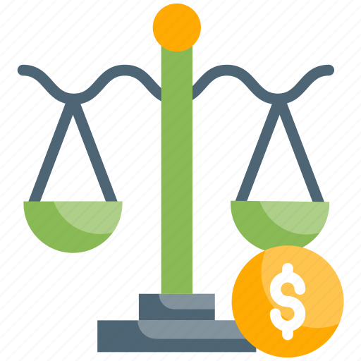 Equity, financial balance, financial equality, money balance, weight balance  icon - Download on Iconfinder