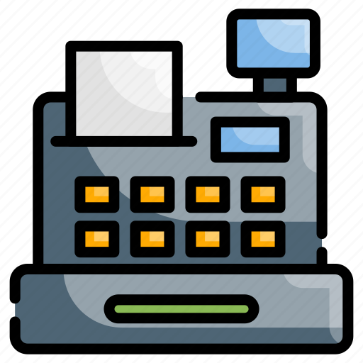 Accounting, cash register, checkout, shopping, store icon - Download on Iconfinder