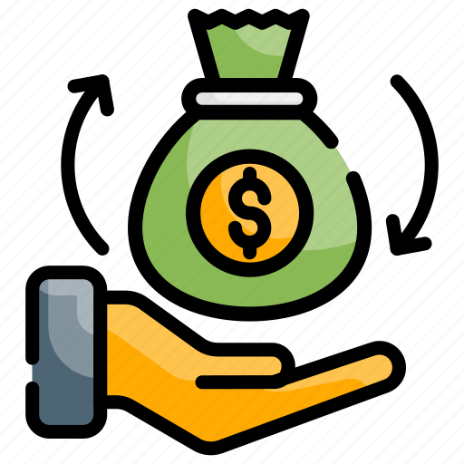 Budget, financial, income, money, return investment icon - Download on Iconfinder