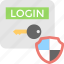 login, password, privacy, security, sign in 