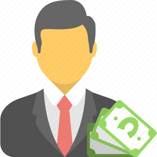 Accountant, banknote, businessman, financier, investor icon - Download on Iconfinder