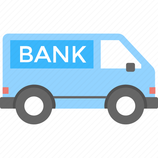Bank van, lorry, security, transport, truck icon - Download on Iconfinder