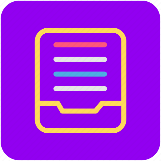 Document, file folder, folder icon - Download on Iconfinder