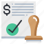 approved, checklist, document, finance, money, stamp 