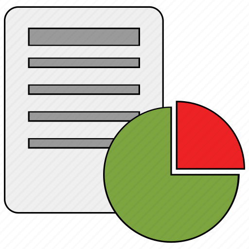 Business report, financial report, graph report, pie graph, report icon - Download on Iconfinder
