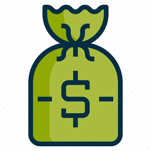 Asset, bag, bank, money, treasure, wealth icon - Download on Iconfinder