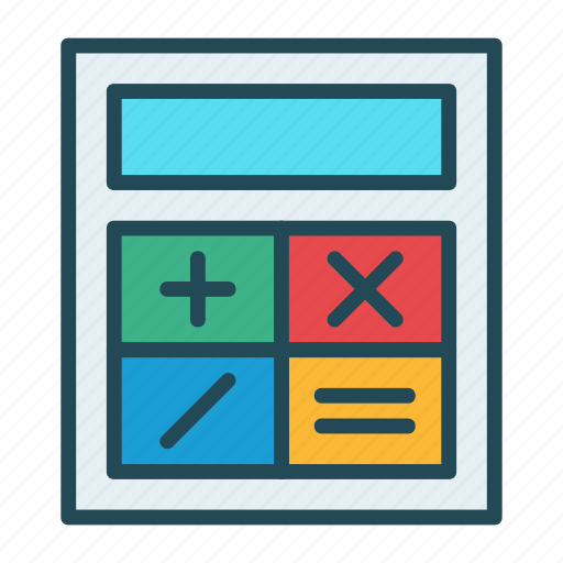 Accounting, banking, calculation, calculator, mathematics icon - Download on Iconfinder