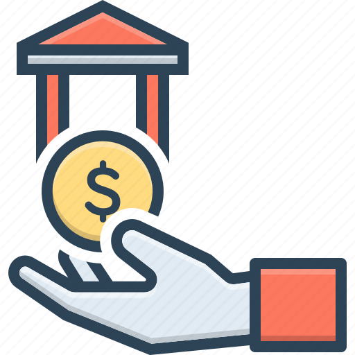 Loan, borrow, money, corruption, bank, payment icon - Download on Iconfinder