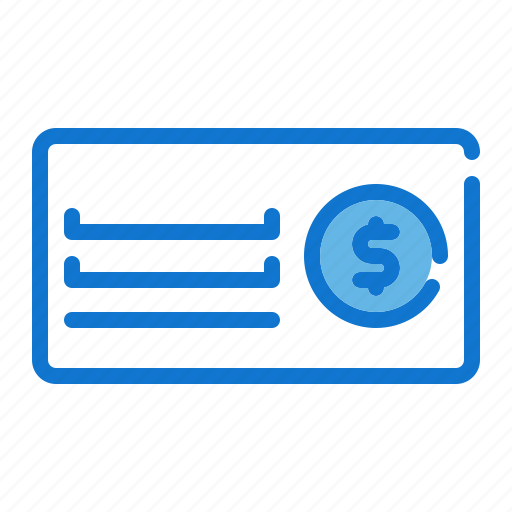 Bank, check, money, finance icon - Download on Iconfinder