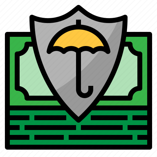 Banking, insurance, money, protection, security icon - Download on Iconfinder