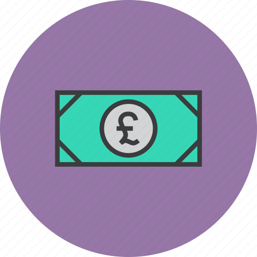 Business, cash, currency, finance, money, note, pound icon - Download on Iconfinder