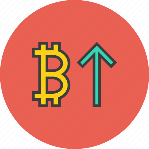 Bitcoin, finance, increase, online, trade, usage, value icon - Download on Iconfinder