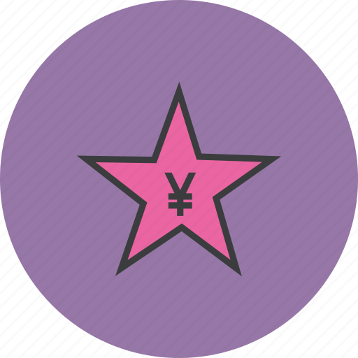 Award, credit, favorite, rate, reward, star, yen icon - Download on Iconfinder