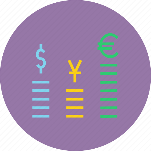 Currency, dollar, euro, exchange, finance, foreign, yuan icon - Download on Iconfinder
