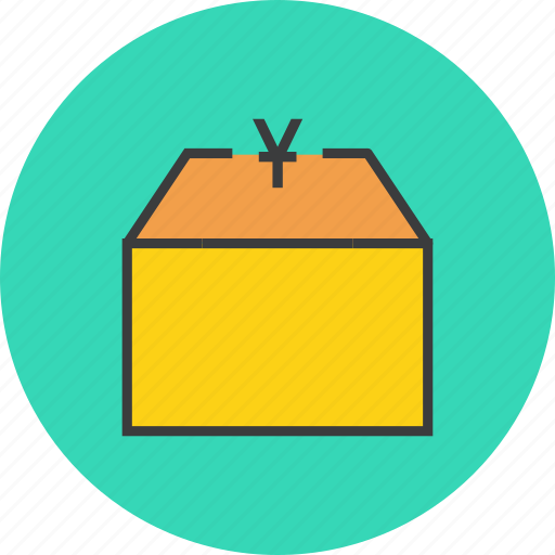 Delivery, package, product, sale, shipping, shopping, yuan icon - Download on Iconfinder