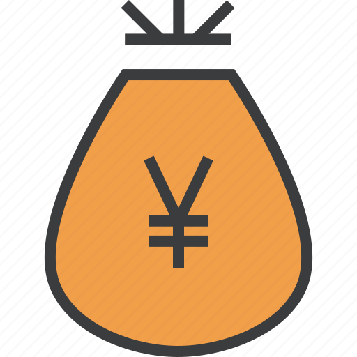 Bag, cash, finance, funds, yen, reward, trade icon - Download on Iconfinder