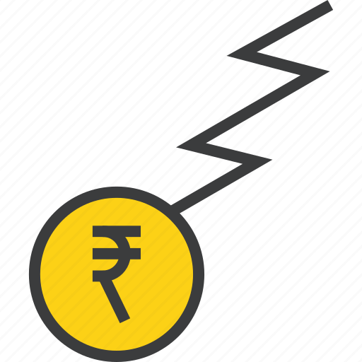 Business, charge, finance, flow, funds, rupee, trade icon - Download on Iconfinder