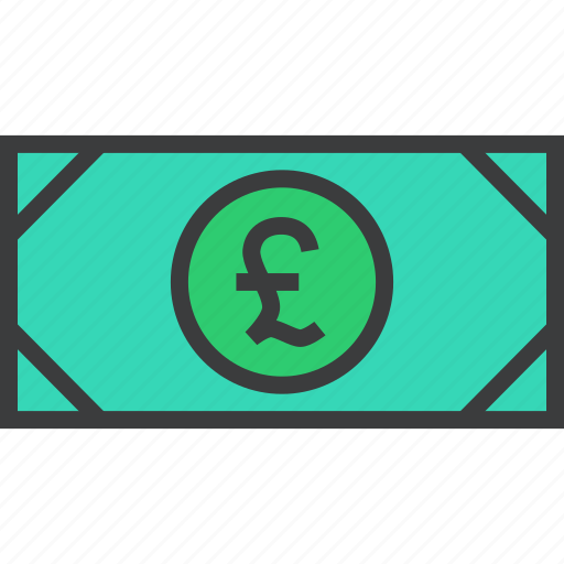 Business, cash, currency, finance, money, pound, note icon - Download on Iconfinder