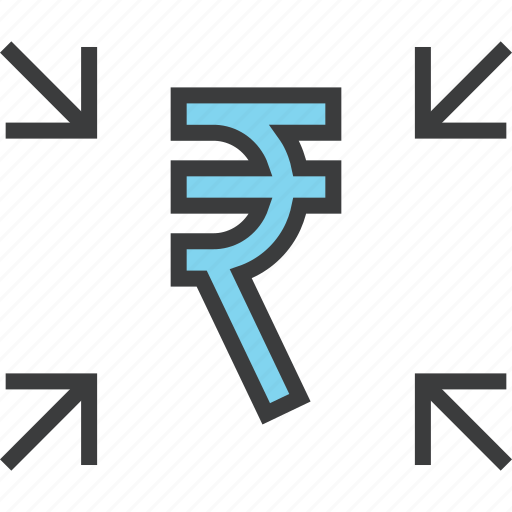 Cash, transfer, attract, crowdfunding, funds, receive, rupee icon - Download on Iconfinder