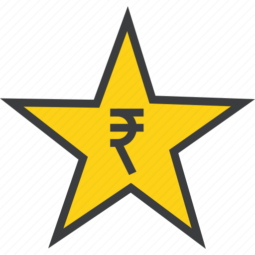 Award, credit, favorite, reward, rupee, star, prize icon - Download on Iconfinder