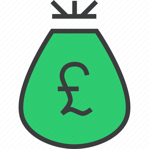Bag, cash, finance, money, reward, pound, prize icon - Download on Iconfinder