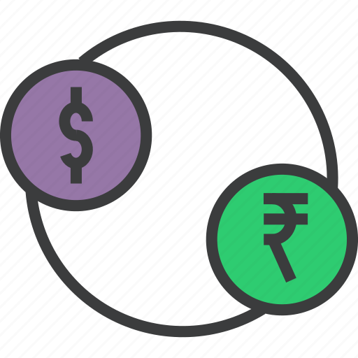 Currency, dollar, exchange, finance, foreign, rupee, trade icon - Download on Iconfinder