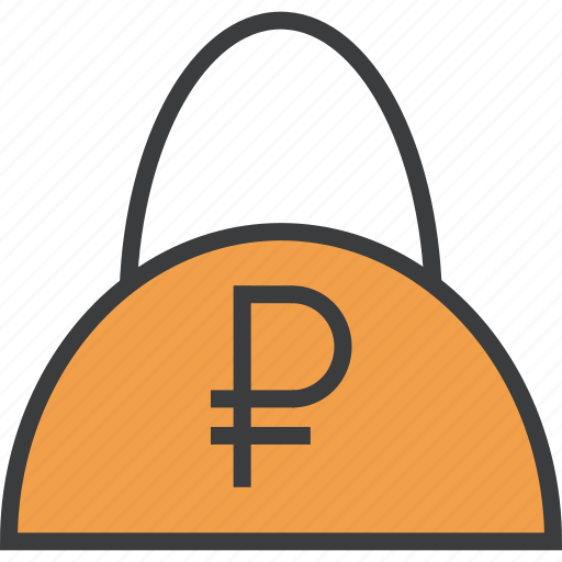 Bag, balance, cash, finance, ruble, shopping, trade icon - Download on Iconfinder