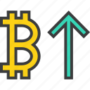 bitcoin, business, finance, increase, value, digital, usage 