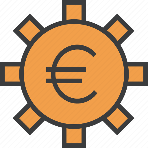 Banking, business, euro, options, settings, account, financial icon - Download on Iconfinder