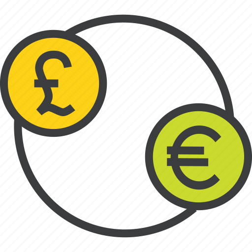 Currency, euro, exchange, finance, foreign, pound, banking icon - Download on Iconfinder