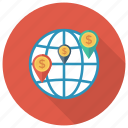 globalbusiness, gps, map, marker, navigation, pin, worldmap