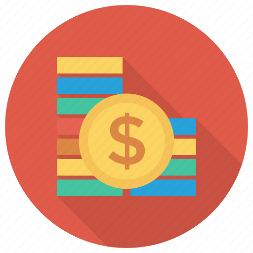 Cash, coin, currency, finance, goldcoins, money, stackofcoins icon - Download on Iconfinder