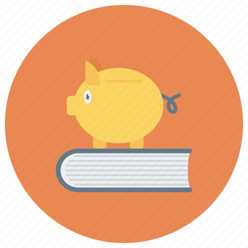 Bank, education, learning, piggy, reading icon - Download on Iconfinder