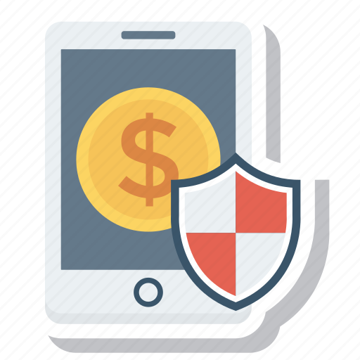 Mobilepayment, mobilesecurity, money, phone, protection, smartphone icon - Download on Iconfinder