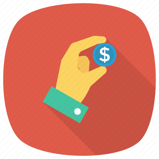 Coin, currency, finger, gesture, money, moneyinhand icon - Download on Iconfinder