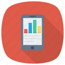 chart, graph, mobilefinance, phone, report, smartphone